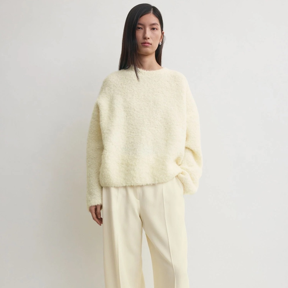 Toteme Bouclé Boxy Sweater M/L